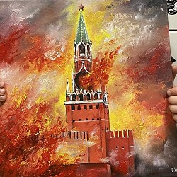 Пісня з тік ток - Розпалити вогонь у Москві