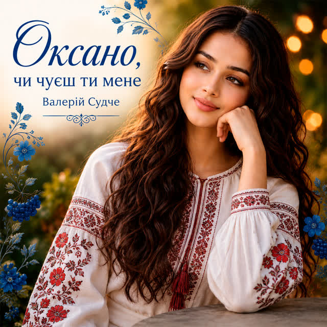 Валерій Судче - Оксано, чи чуєш ти мене